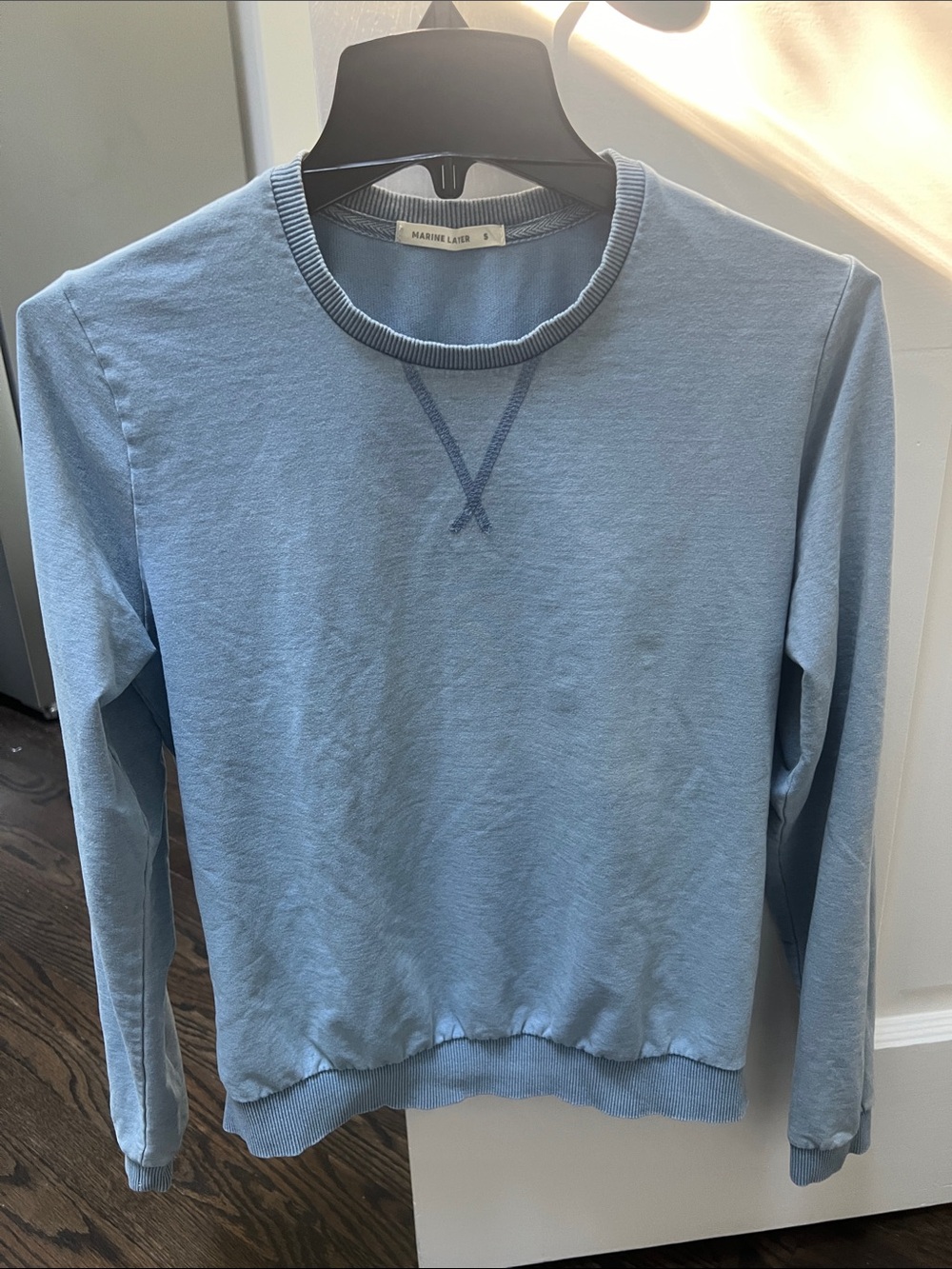 Marine Layer Sky Blue Pullover Sweatshirt size S